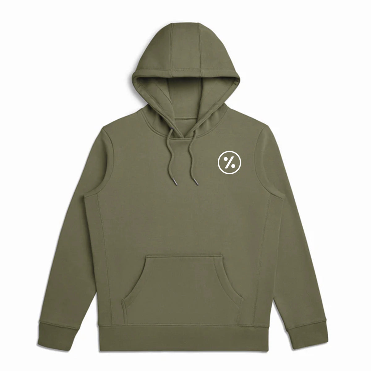 BobaSnob Olive Organic Cotton Hooded Sweatshirt