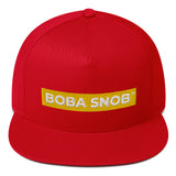 Load image into Gallery viewer, Boba Snob Flat Bill Cap