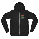 Load image into Gallery viewer, Peace Love and Good Boba Tea Unisex zip hoodie